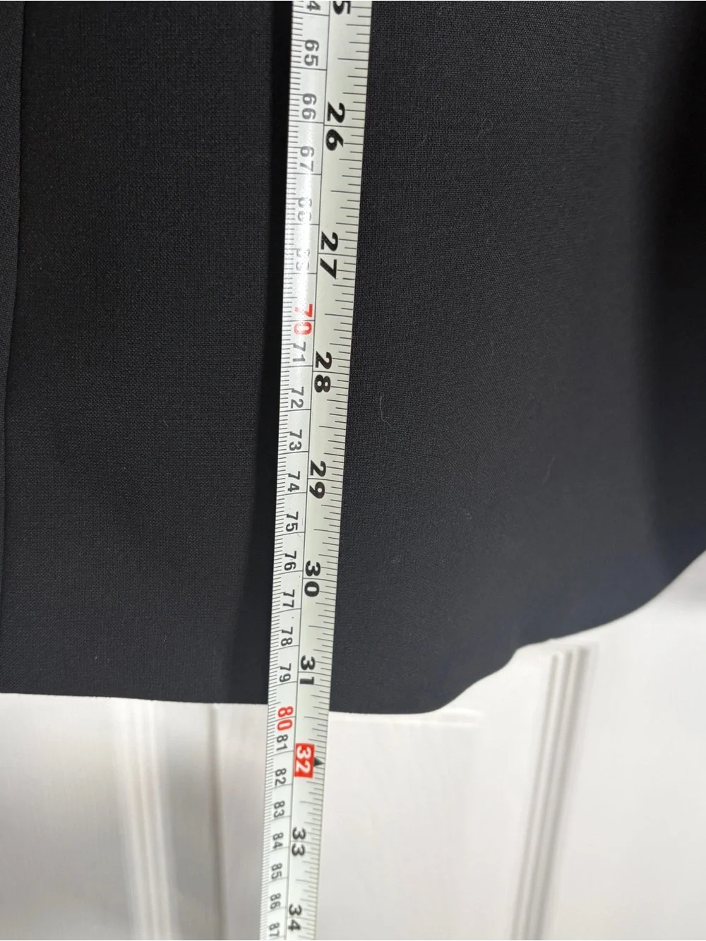 Banana Republic Black 2-Button Classic Suit Jacket Blazer 46R 108